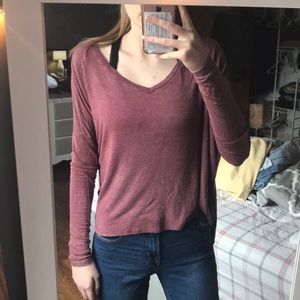 Me to We Pacsun Purple Long Sleeve Tshirt